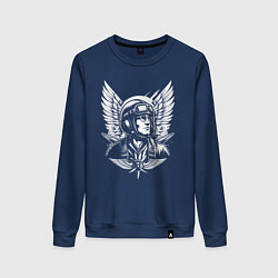 Женский свитшот Авиатор с крыльями