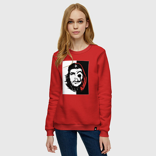 Женский свитшот Money heist revolution / Красный – фото 3