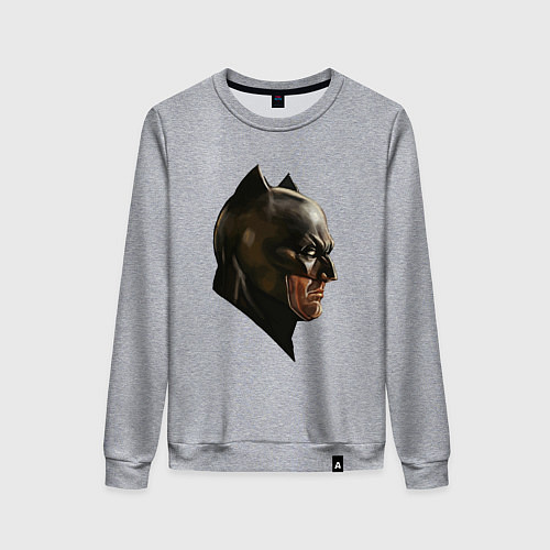 Женский свитшот Face Batman / Меланж – фото 1