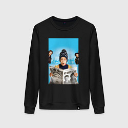 Женский свитшот Один дома в Нью-Йорке