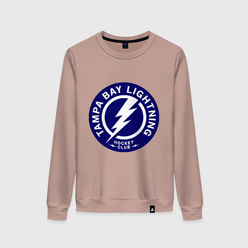 Женский свитшот HC Tampa Bay Lightning / Пыльно-розовый – фото 1