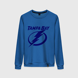 Свитшот хлопковый женский HC Tampa Bay, цвет: синий