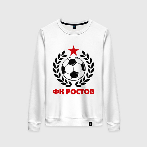 Женский свитшот ФК Ростов / Белый – фото 1