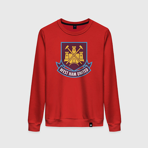 Женский свитшот West Ham United FC / Красный – фото 1