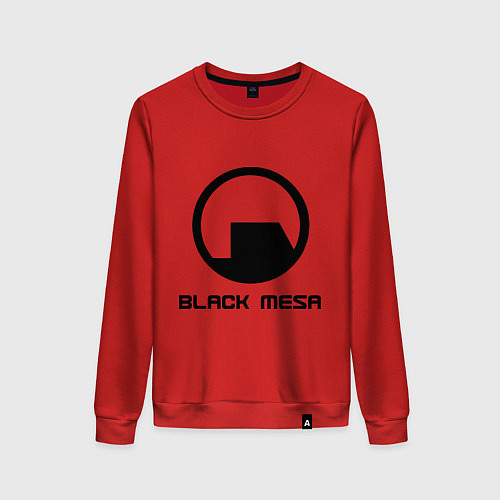 Женский свитшот Black Mesa: Logo / Красный – фото 1