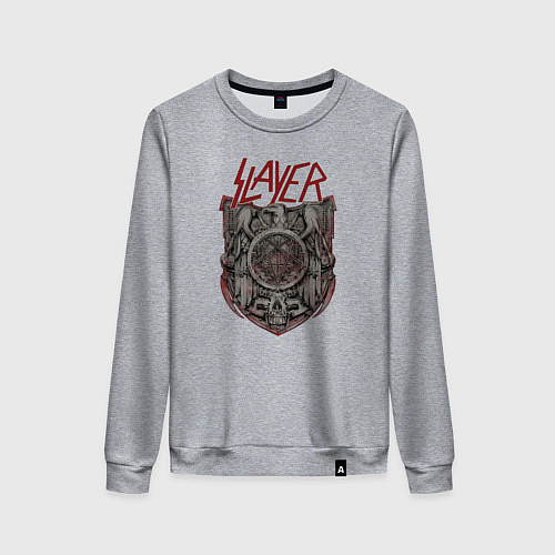 Женский свитшот Slayer Eagle / Меланж – фото 1