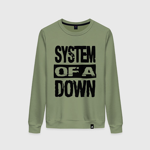 Женский свитшот System Of A Down / Авокадо – фото 1
