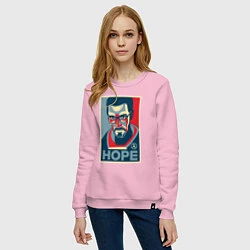 Свитшот хлопковый женский Half-Life: Hope, цвет: светло-розовый — фото 2