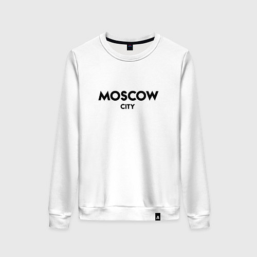 Женский свитшот Moscow City / Белый – фото 1