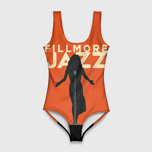 Женский купальник-боди Fillmore Jazz / 3D-принт – фото 1