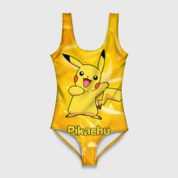 Женский купальник-боди Pikachu