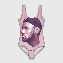 Женский купальник-боди LeBron James: Poly Violet