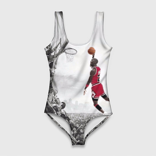 Женский купальник-боди Michael Jordan NBA / 3D-принт – фото 1