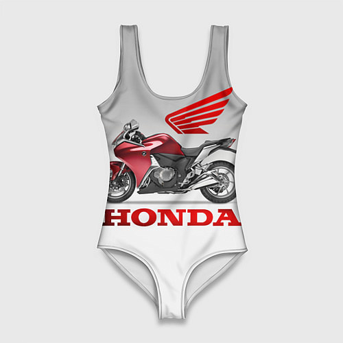 Женский купальник-боди Honda 2 / 3D-принт – фото 1