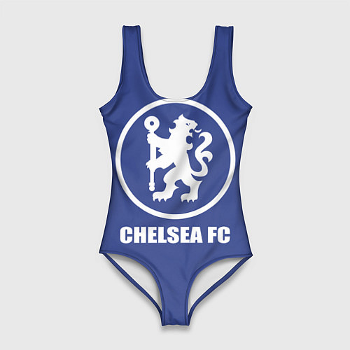 Женский купальник-боди Chelsea FC / 3D-принт – фото 1