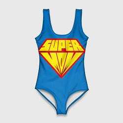 Женский купальник-боди Супермама