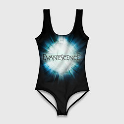 Купальник-боди 3D женский Evanescence Explode, цвет: 3D-принт