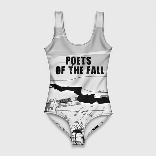 Женский купальник-боди Poets of the Fall / 3D-принт – фото 1