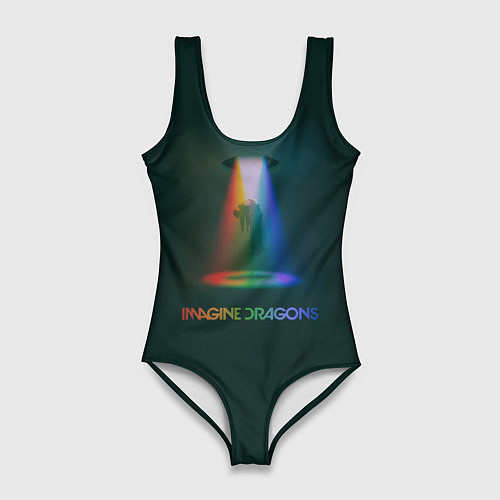 Женский купальник-боди Imagine Dragons Light / 3D-принт – фото 1