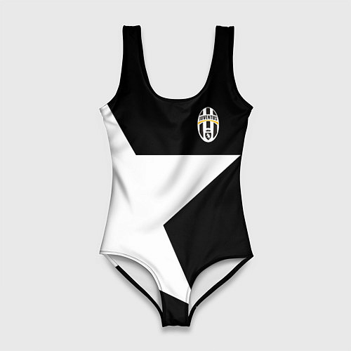 Женский купальник-боди FC Juventus: Star / 3D-принт – фото 1