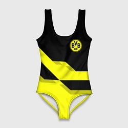 Женский купальник-боди BVB FC: Yellow style