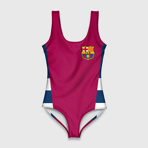 Женский купальник-боди Barcelona FC: Vintage 2018 / 3D-принт – фото 1