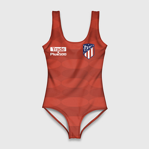 Женский купальник-боди Atletico Madrid: Red Ellipse / 3D-принт – фото 1