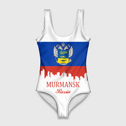 Женский купальник-боди Murmansk: Russia