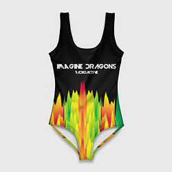 Женский купальник-боди Imagine Dragons: Radioactive