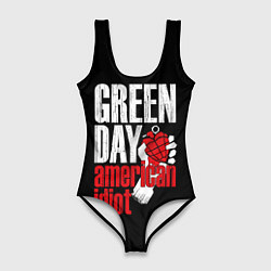 Женский купальник-боди Green Day: American Idiot