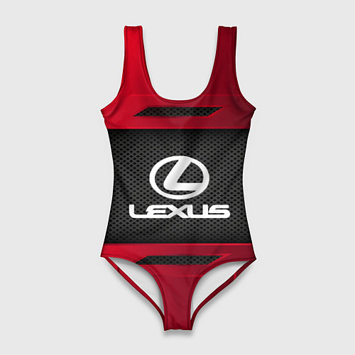 Женский купальник-боди Lexus Sport / 3D-принт – фото 1