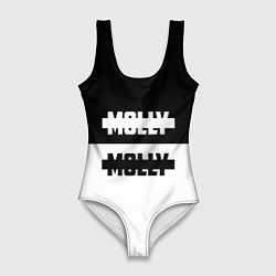 Женский купальник-боди Molly: Black & White