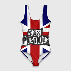 Женский купальник-боди Sex Pistols UK