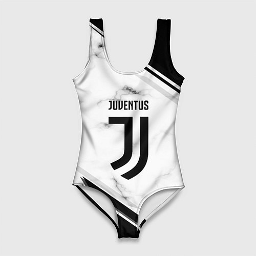 Женский купальник-боди Juventus / 3D-принт – фото 1