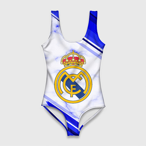 Женский купальник-боди Real Madrid / 3D-принт – фото 1