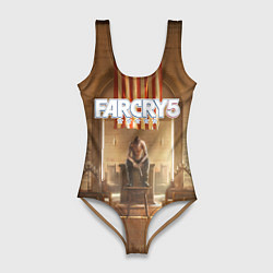 Купальник-боди 3D женский Far Cry 5, цвет: 3D-принт