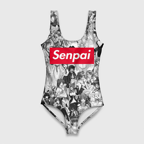 Женский купальник-боди SENPAI Stories / 3D-принт – фото 1