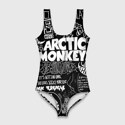 Женский купальник-боди Arctic Monkeys: I'm in a Vest / 3D-принт – фото 1
