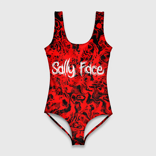 Женский купальник-боди Sally Face: Red Bloody / 3D-принт – фото 1