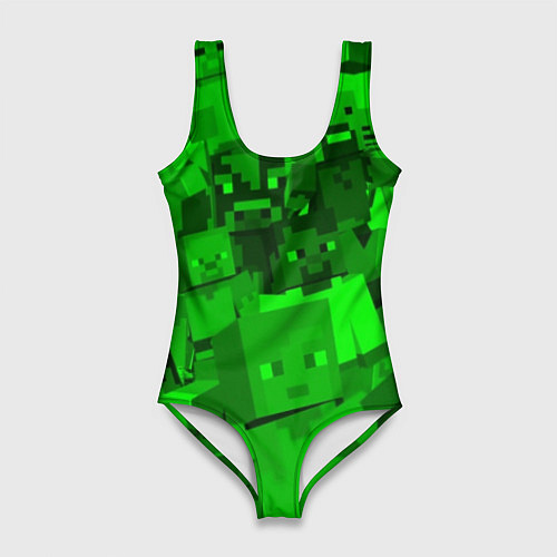 Женский купальник-боди Minecraft game characters / 3D-принт – фото 1