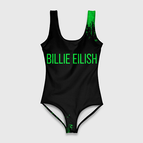 Женский купальник-боди Billie Eilish / 3D-принт – фото 1