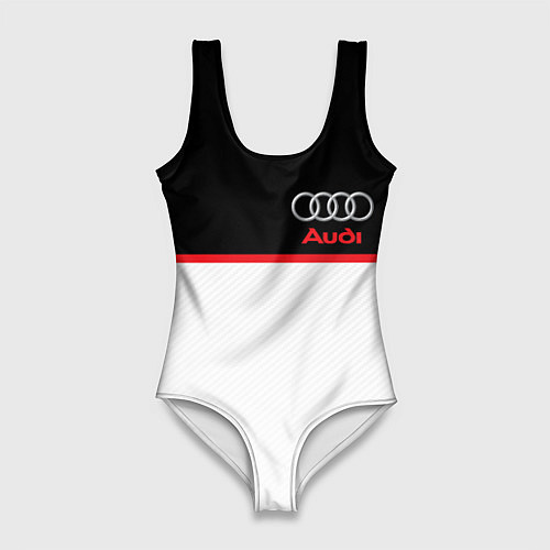 Женский купальник-боди AUDI SPORT / 3D-принт – фото 1