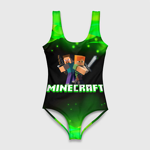 Женский купальник-боди Minecraft 1 / 3D-принт – фото 1