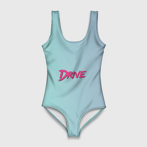 Женский купальник-боди В стиле Drive / 3D-принт – фото 1