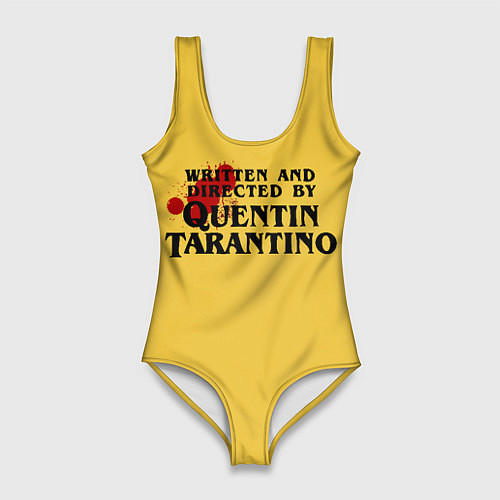 Женский купальник-боди Quentin Tarantino / 3D-принт – фото 1