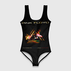 Купальник-боди 3D женский Live at the Empire Pool - Pink Floyd, цвет: 3D-принт