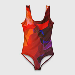 Женский купальник-боди Акварельная Феерия