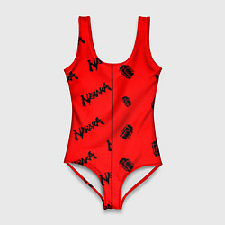 Женский купальник-боди НАРАКА БЛЕЙД ПОИНТ Графика Паттерны