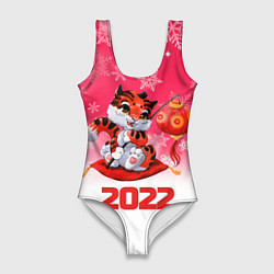 Женский купальник-боди Китайский тигр 2022 Новый год