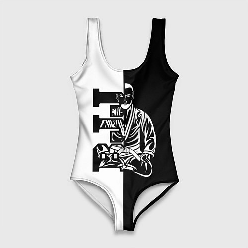 Женский купальник-боди BJJ / 3D-принт – фото 1